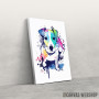 Slika watercolor dog - jack russell terrier Slika watercolor dog - jack russell terrier