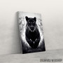 Slika wild jumping black panther Slika wild jumping black panther