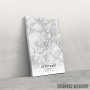 Slika Štutgart mapa - white