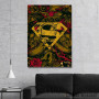 Slika Antique Superman logo Slika Antique Superman logo