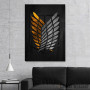 Slika Attack on Titan Orange Wings Slika Attack on Titan Orange Wings