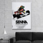 Slika Ayrton Senna Low Poly Slika Ayrton Senna Low Poly