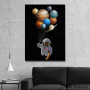 Slika Cat Holding Planet Balloon