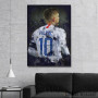 Slika Christian Pulisic 2 abstract Slika Christian Pulisic 2 abstract