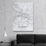 Slika Firenca mapa - white Slika Firenca mapa - white