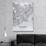 Slika Istanbul mapa - white