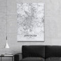 Slika Jerusalim mapa - white