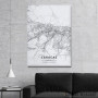 Slika Karakas mapa - white Slika Karakas mapa - white