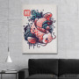 Slika Koi carp fish watercolor