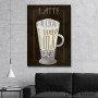 Slika Latte Coffee Sign Slika Latte Coffee Sign