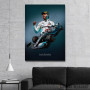 Slika Lewis Hamilton Low Poly