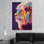 Slika Lion face from side
