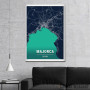 Slika Majorka Španija - mapa Slika Majorka Španija - mapa