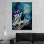 Slika Metallic Jellyfish III Slika Metallic Jellyfish III