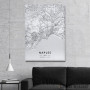 Slika Napulj mapa - white Slika Napulj mapa - white