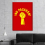 Slika No Pasaran Protest Fist