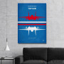 Slika No128 My TOP GUN minimal movie poster As students at t ...