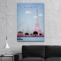 Slika Paris Travel Poster Slika Paris Travel Poster