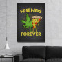 Slika Pizza Weed Friends Forever Slika Pizza Weed Friends Forever