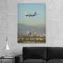 Slika Plane Over The City