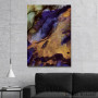 Slika Purple and Gold Abstract