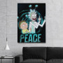Slika Rick and Morty peace