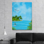 Slika Seaside Beach Summer Palm Slika Seaside Beach Summer Palm