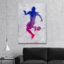 Slika Soccer player painted 2