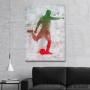 Slika Soccer player painted 4