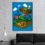 Slika Super Mario Through the Stage