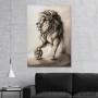 Slika The Wood Lion Slika The Wood Lion