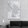 Slika Utreht mapa - white Slika Utreht mapa - white