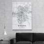 Slika Vinipeg mapa - white