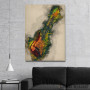 Slika Vintage Electric Guitar Slika Vintage Electric Guitar