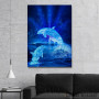 Slika Water blue dolphins