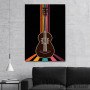 Slika Akustična gitara retro