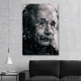 Slika Albert Anštajn crno belo