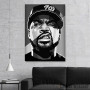 Slika Ice Cube black and white