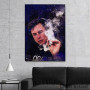 Slika Elon Musk puši dzoint