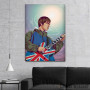 Slika Noel Gallagher UK guitar