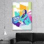 Slika Olivia Rodrigo poster art Slika Olivia Rodrigo poster art