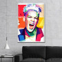 Slika Pink Popart portrait Slika Pink Popart portrait