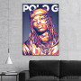 Slika Polo G Rapper Retro art Slika Polo G Rapper Retro art