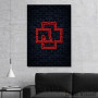 Slika Rammstein Neon Logo