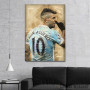 Slika Sergio Kun Aguero number 10 Slika Sergio Kun Aguero number 10