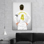 Slika Sergio Ramos number 4 Slika Sergio Ramos number 4