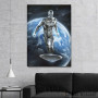 Slika Silver Surfer in the space