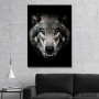 Slika wild angry wolf head