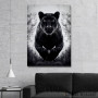 Slika wild jumping black panther Slika wild jumping black panther
