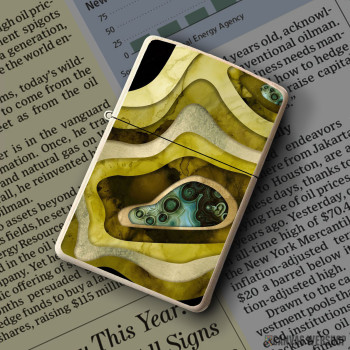 Upaljač Agate Abstract II